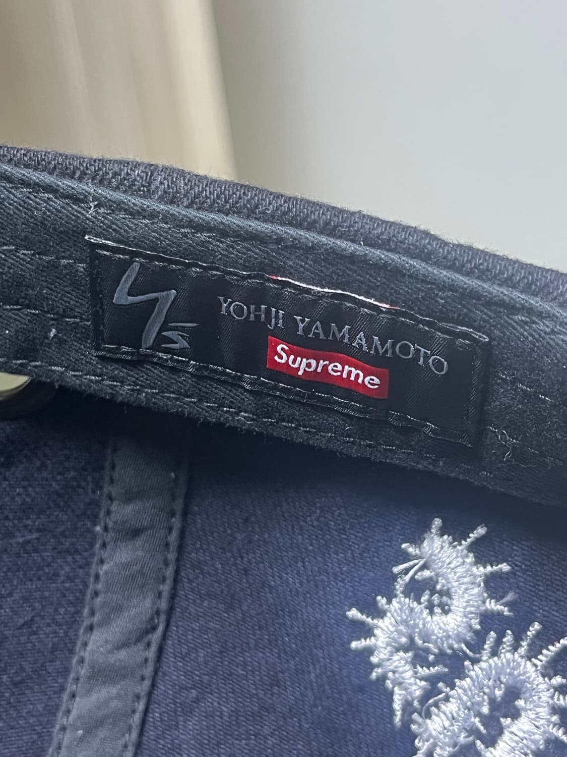 요지야마모토 슈프림 캡 상품이미지3