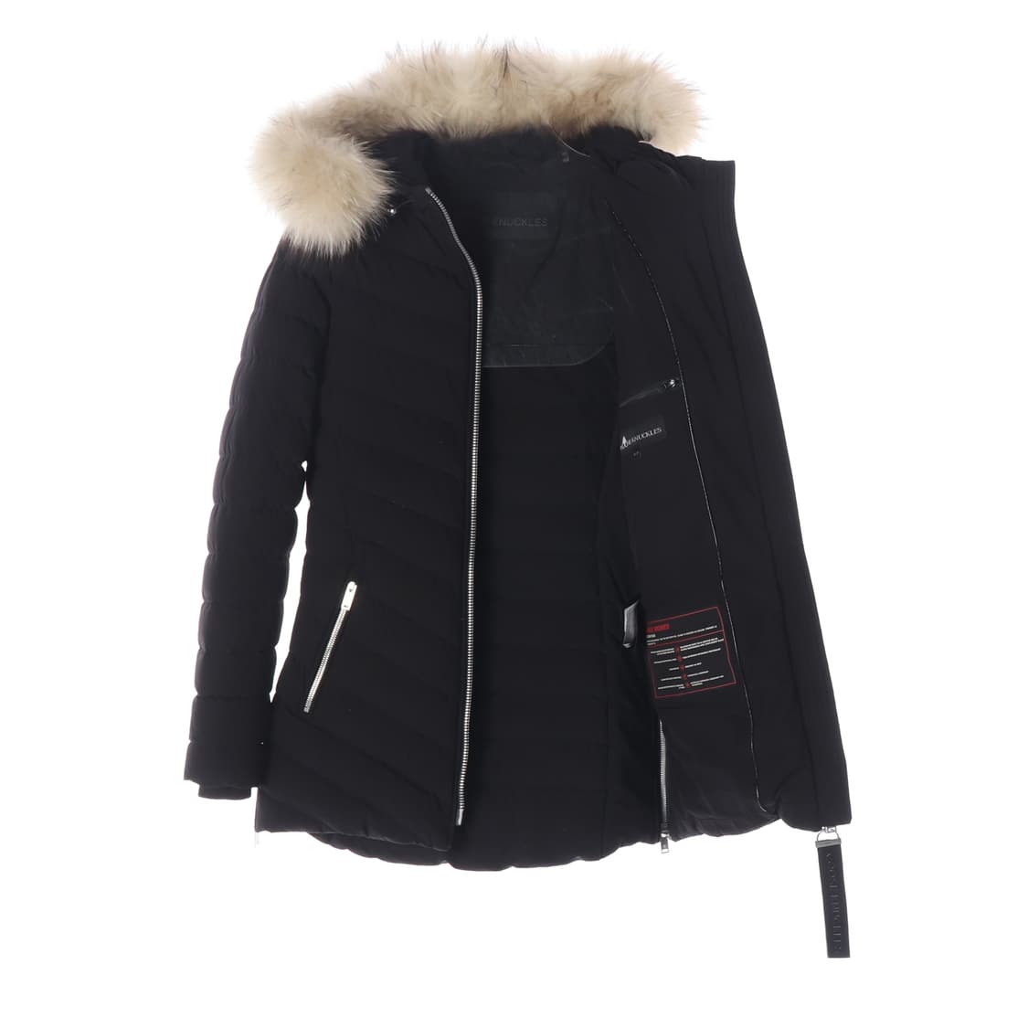 무스너클 ROSELAWN 로즈론 폭스퍼 패딩 재킷 상품이미지2