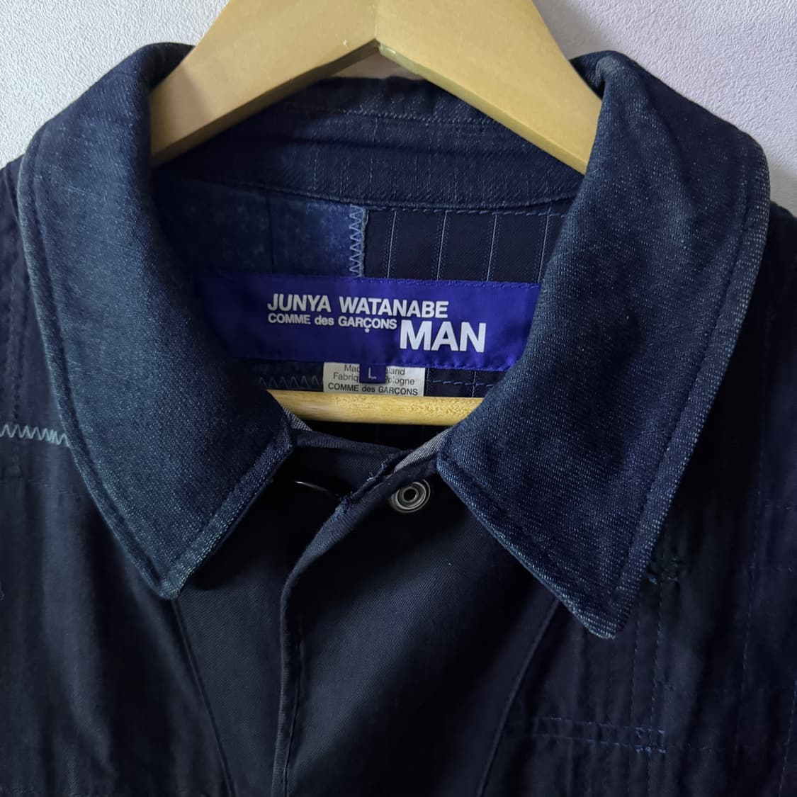 준야와타나베 꼼데가르송맨 스티치 자켓 L (남성 95-슬림 100) 상품이미지3