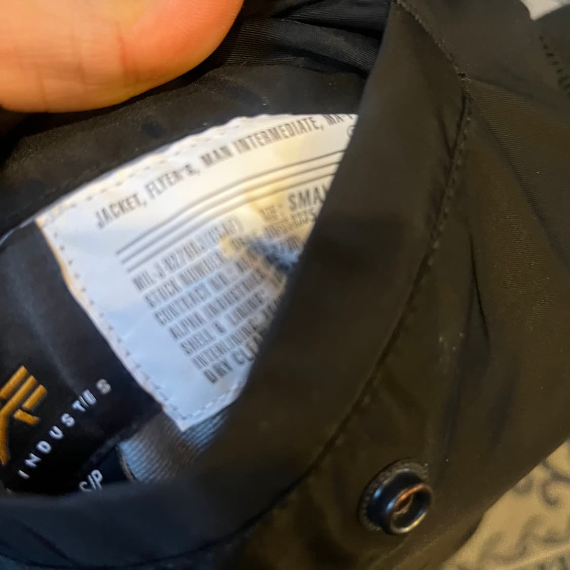 S 알파인더스트리 MA-1/W2266 상품이미지4