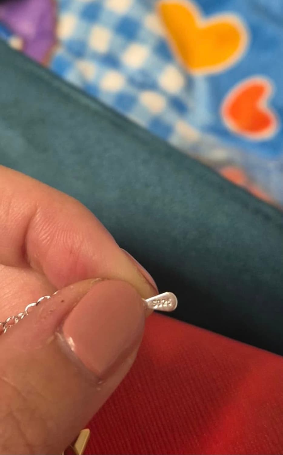 은팔찌 (길이조정가능, 새상품) 상품이미지7