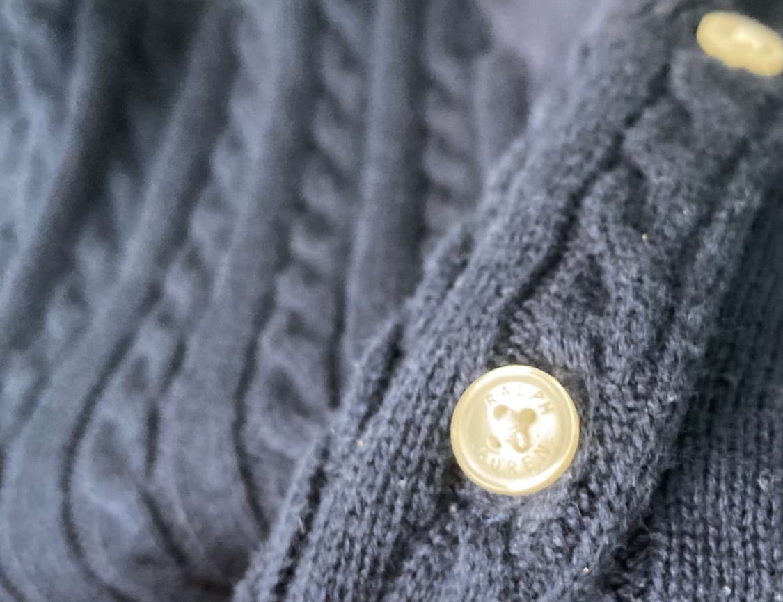 랄프로렌 폴로 걸즈가디건 xl 헌터네이비 상품이미지4