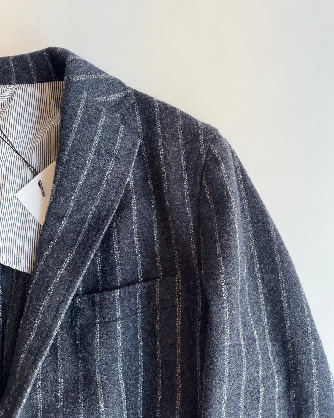 UNITED ARROWS chacoal stripe jacket 상품이미지3