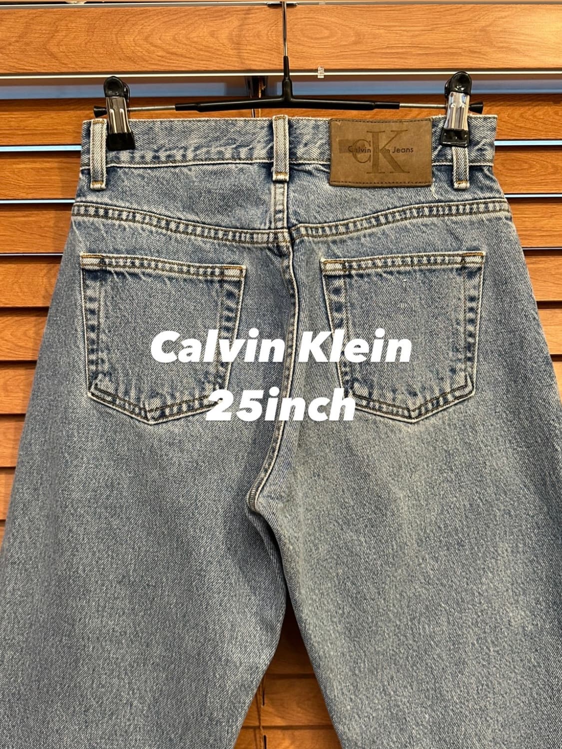 (25inch) 90s 캘빈클라인 데님 팬츠 상품이미지1