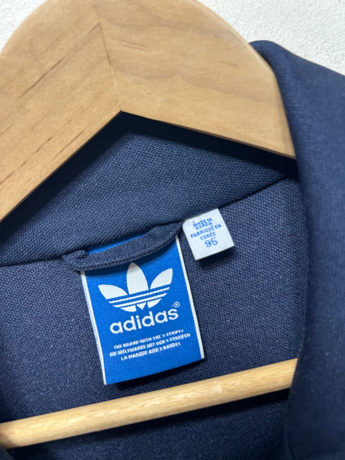 아디다스 트랙 네이비 자켓 상의 져지 M  상품이미지2