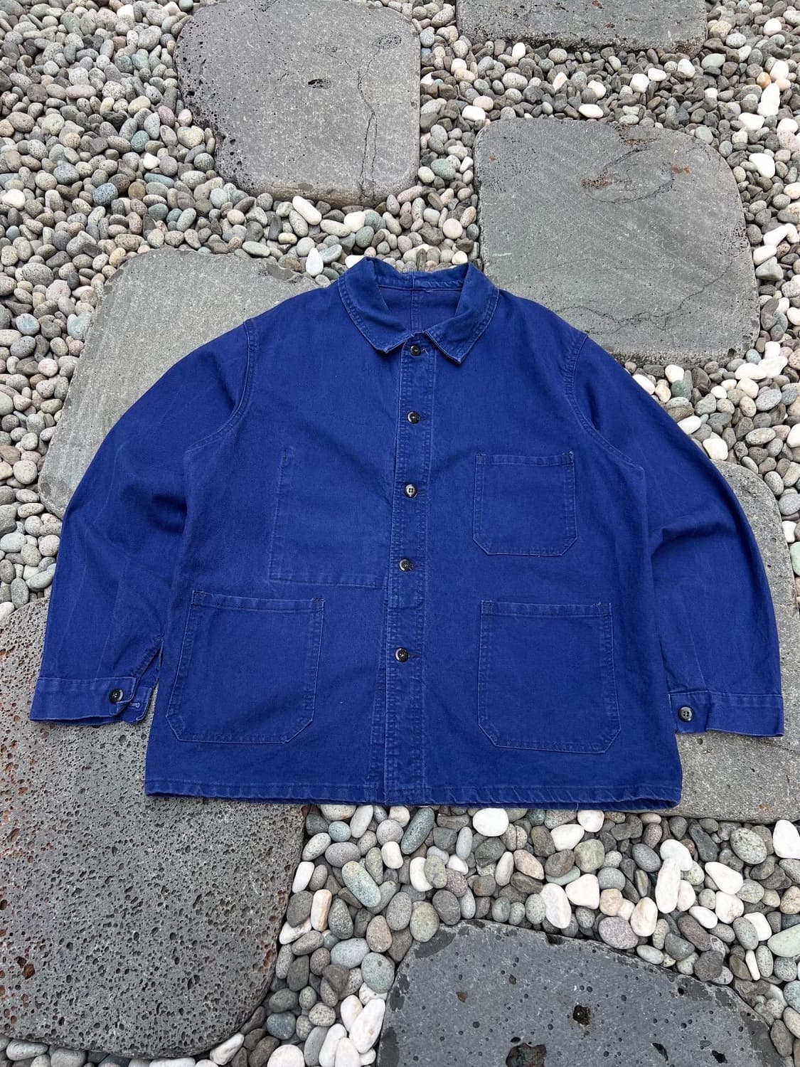 OLD VINTAGE PURPLE NAVY 빈티지 프렌치워크자켓 상품이미지1