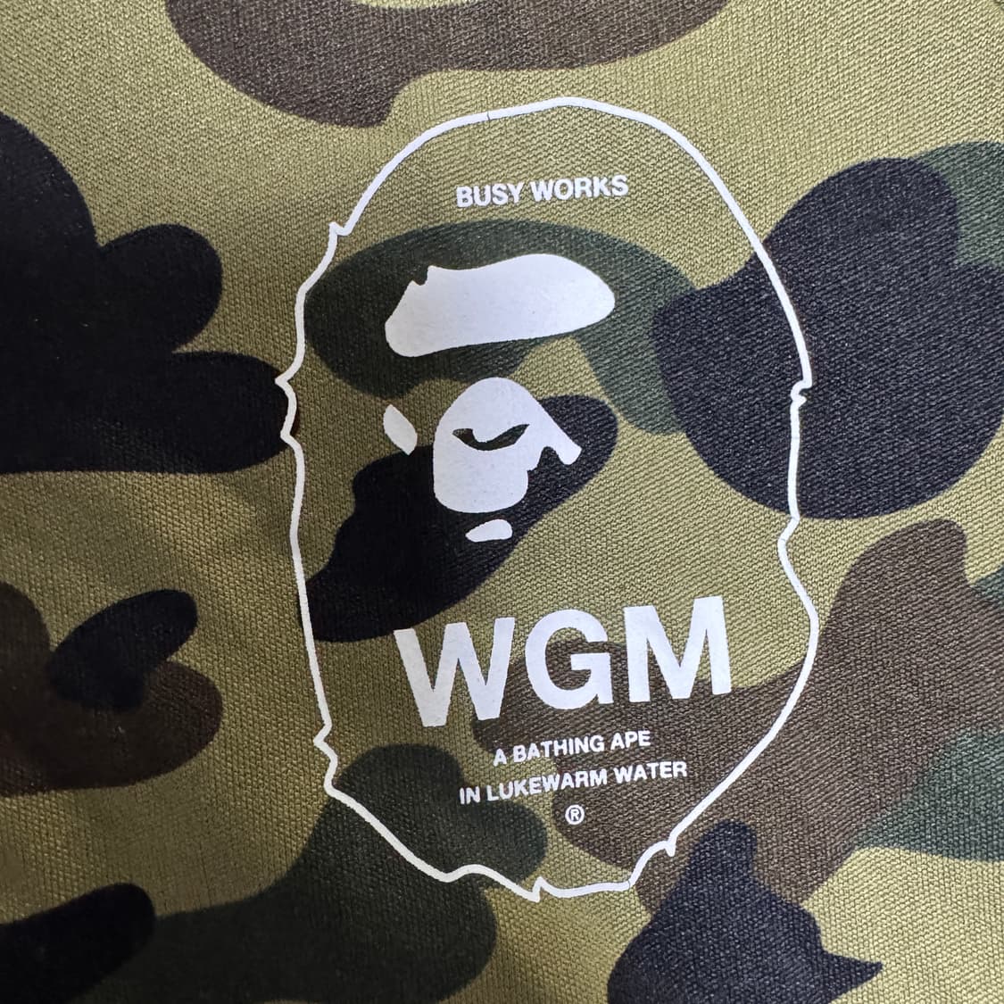 베이프 카모 녹계 사루 저지 트랙탑 상품이미지3