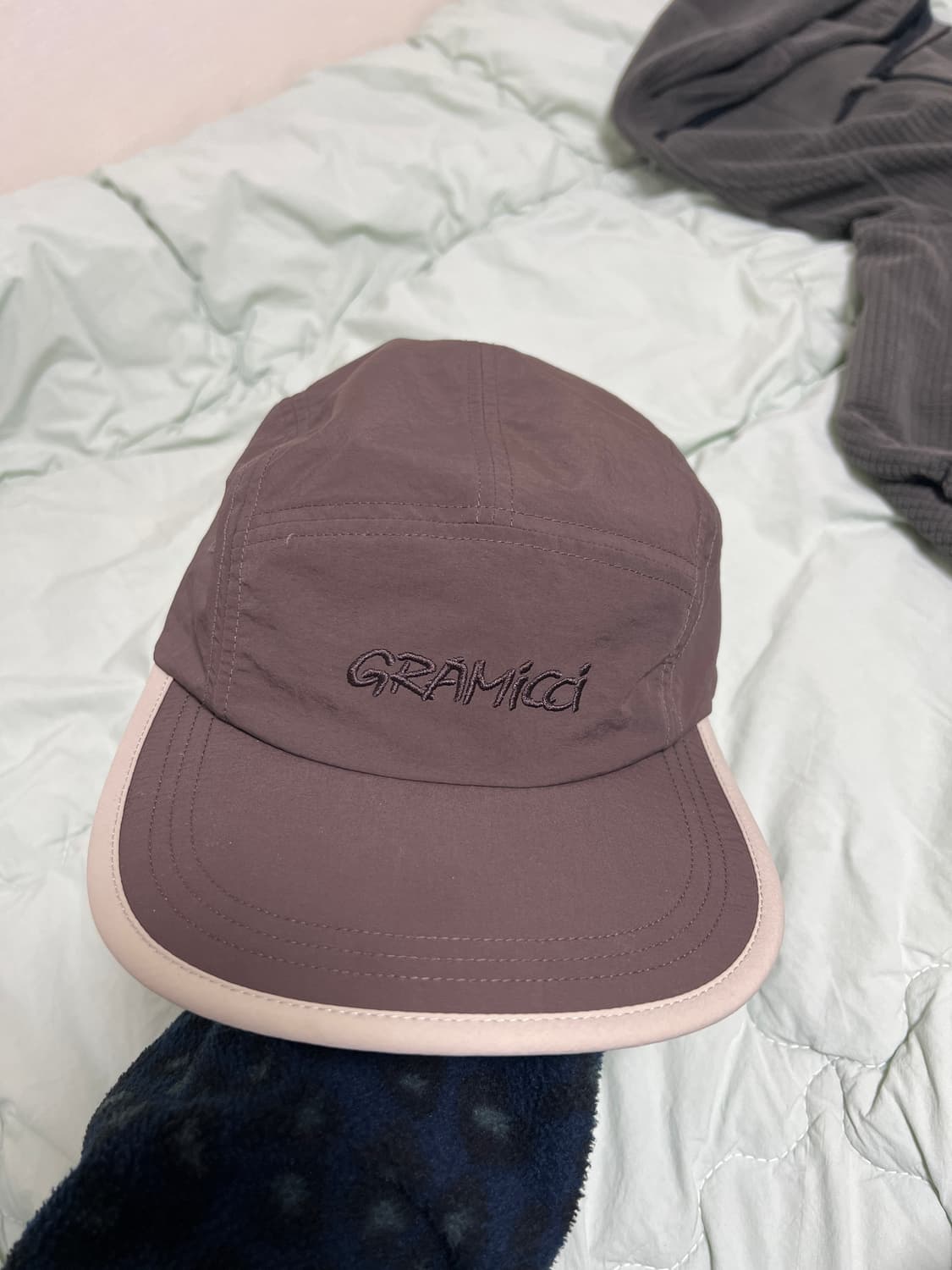 그라미치 나일론 캡 딥브라운 상품이미지2