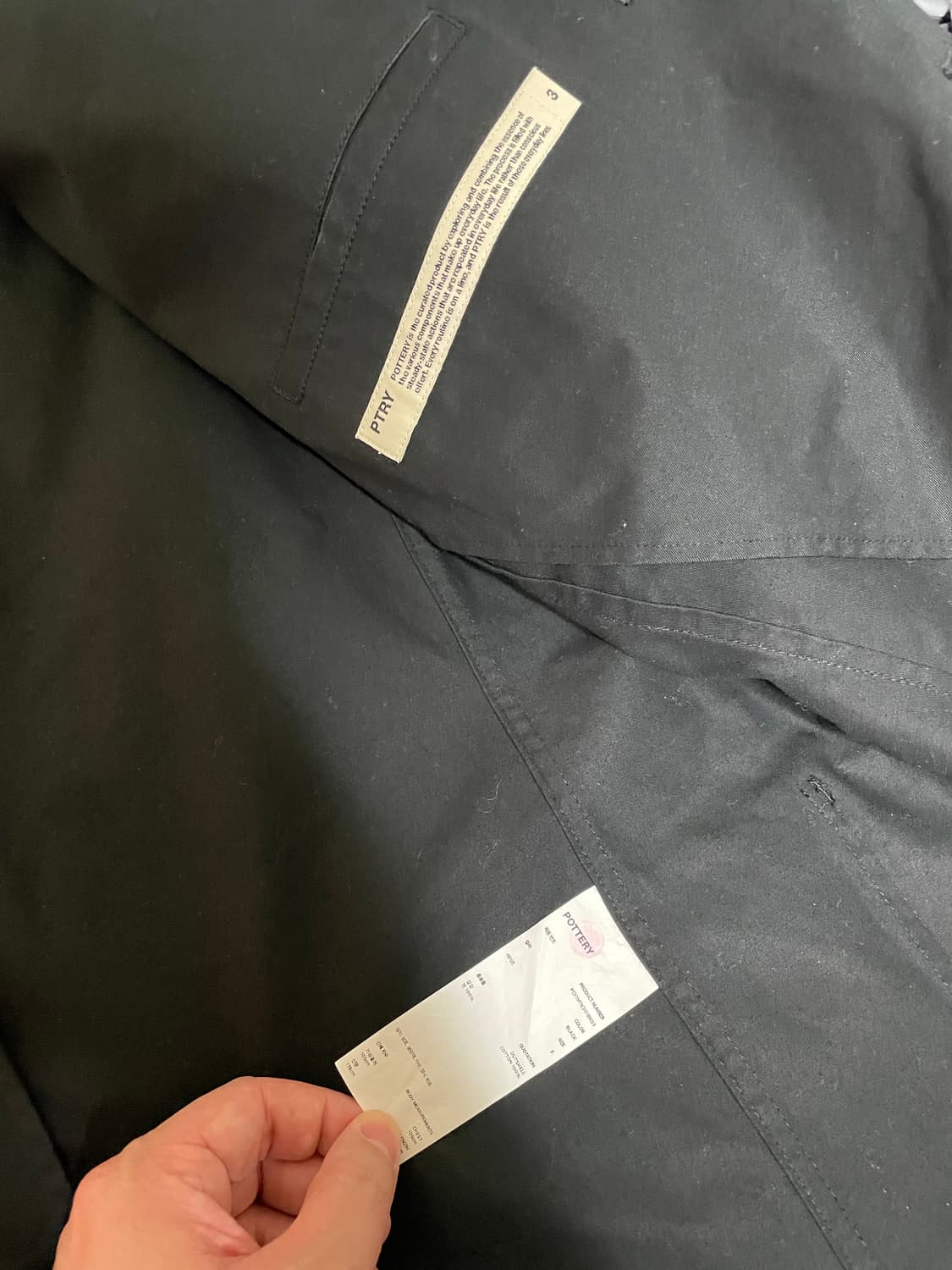 포터리 스포츠 자켓 / 3 / black 상품이미지5