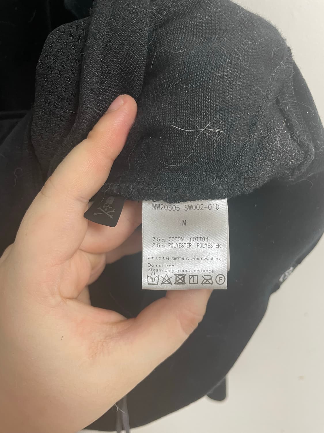 구매가300 판매가150 마스터마인드 월드 벨벳 후드티셔츠 M사이즈 상품이미지2