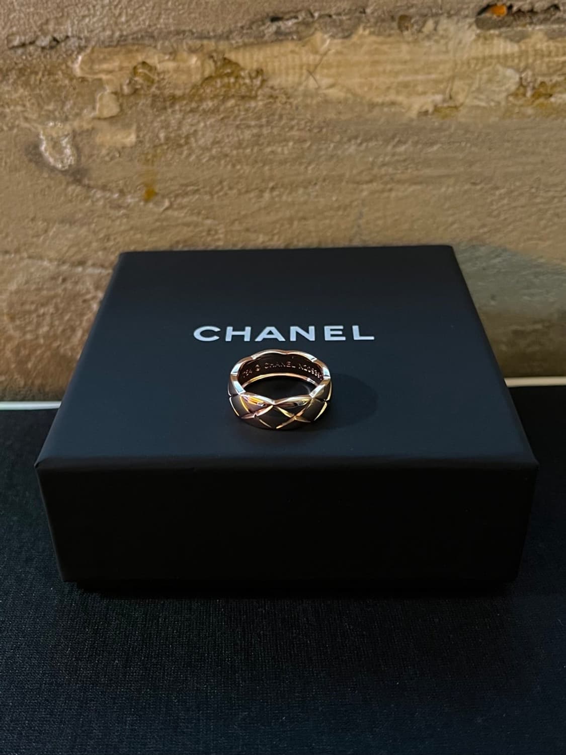 샤넬 정품 업사이클링 코코크러쉬 스몰 반지 상품이미지3