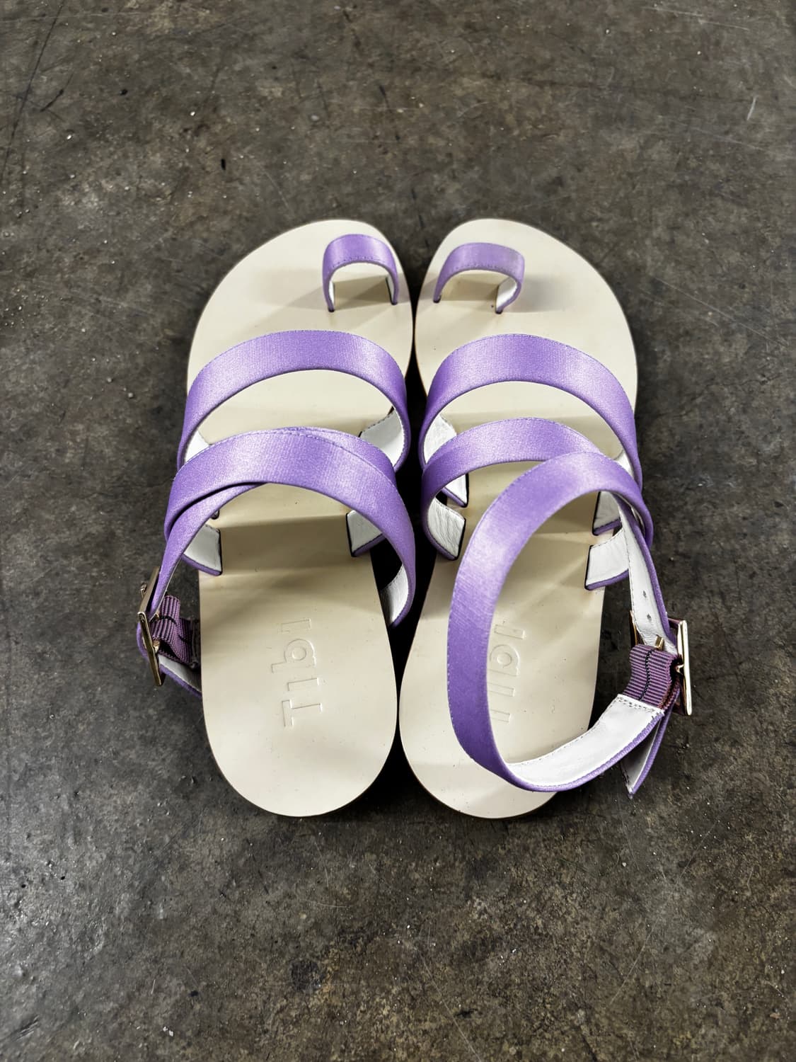 LOQ 라일락 멀티 스트랩 토링 샌들 38 (한국사이즈245) 상품이미지5