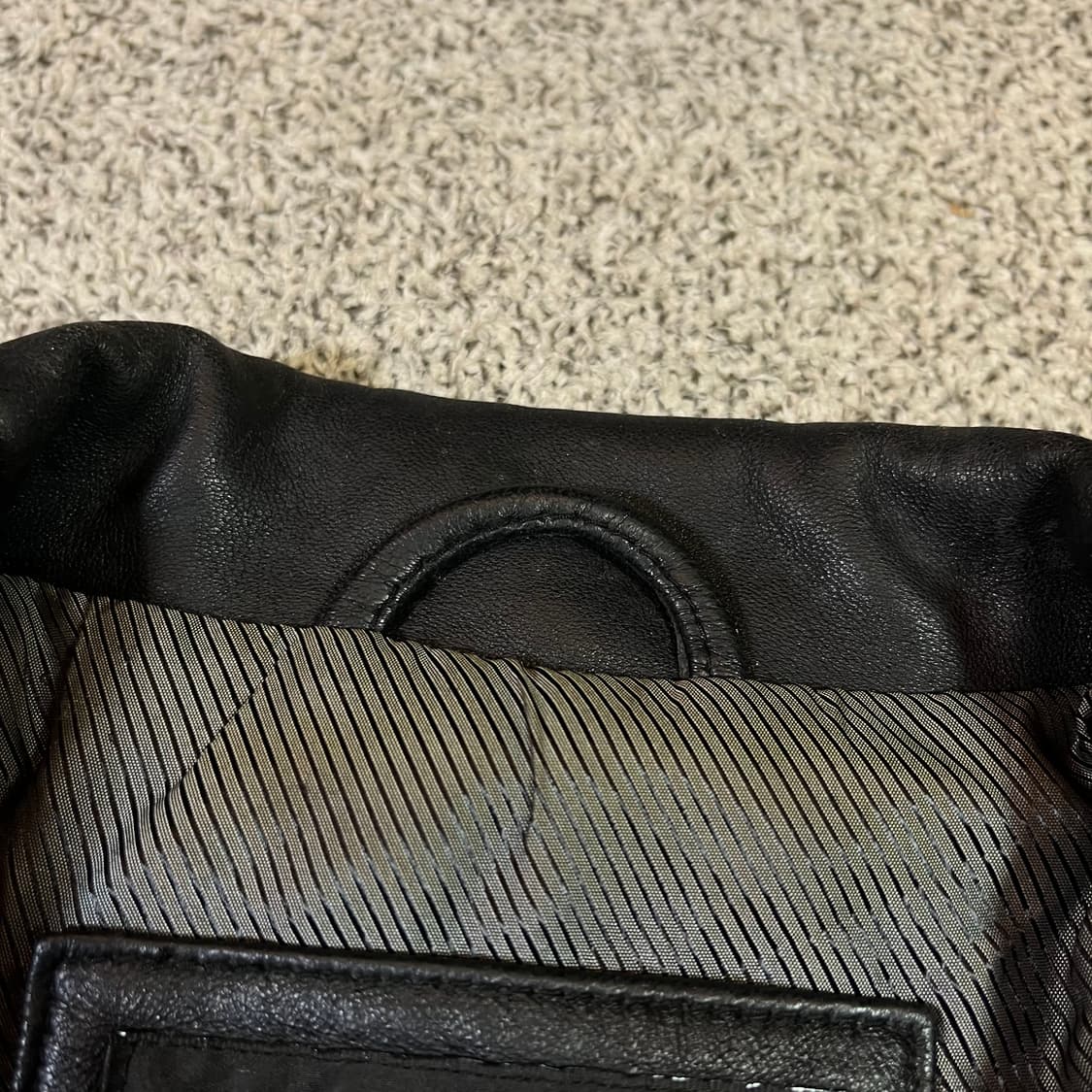 Giorgiolini 양가죽 봄버 자켓 상품이미지6