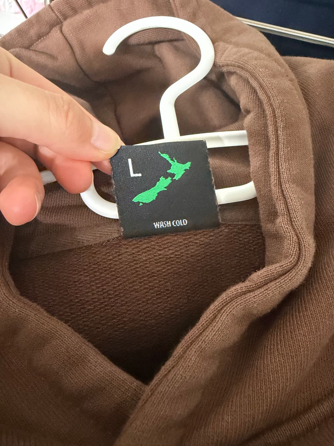 Alwaysdowhatyoushoulddo 올웨이즈 브라운 후드티 상품이미지4