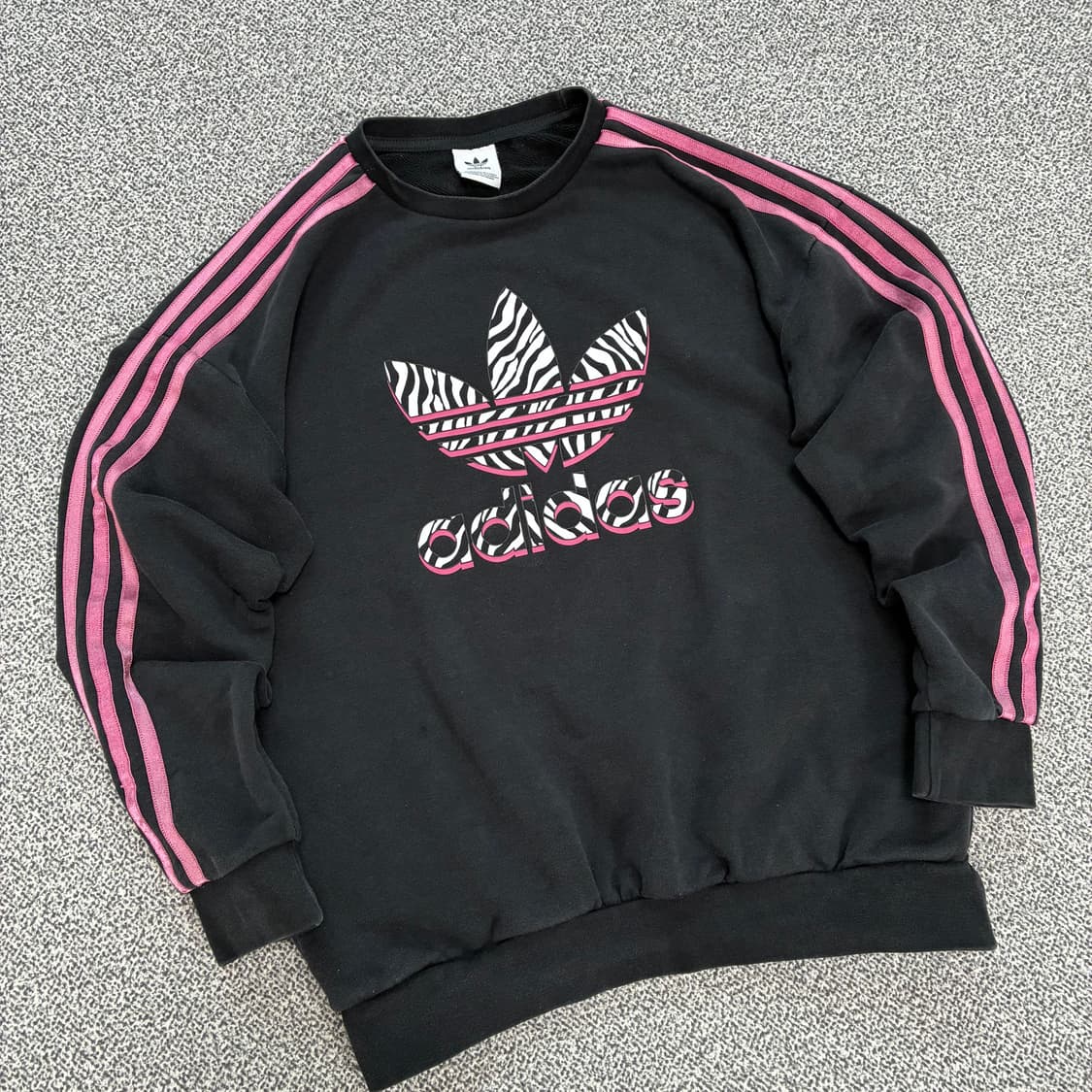 <아디다스 핑크 지브라 맨투맨> No.1473 상품이미지6