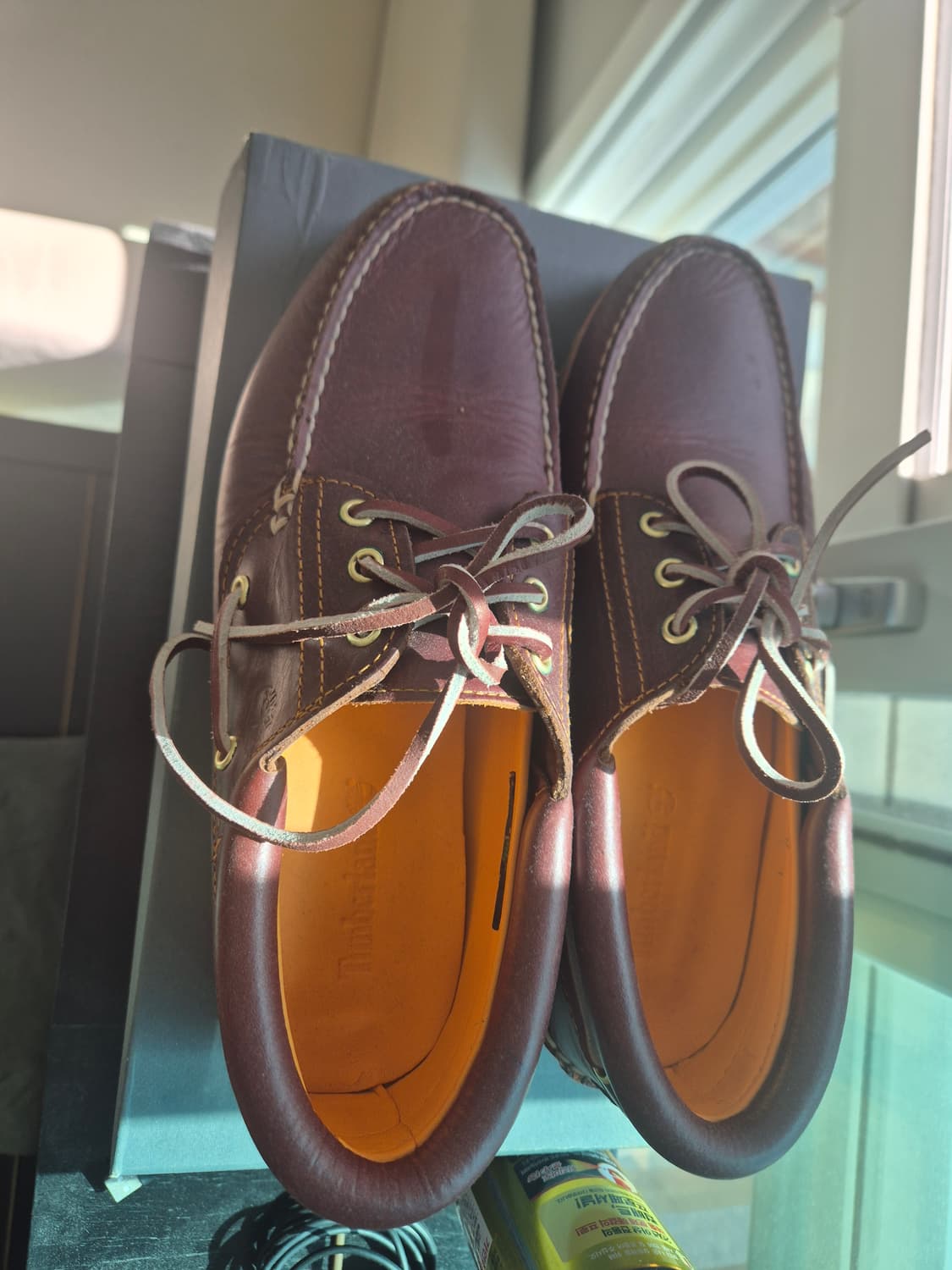 3 아이 보트 슈즈 버건디 275 상품이미지6