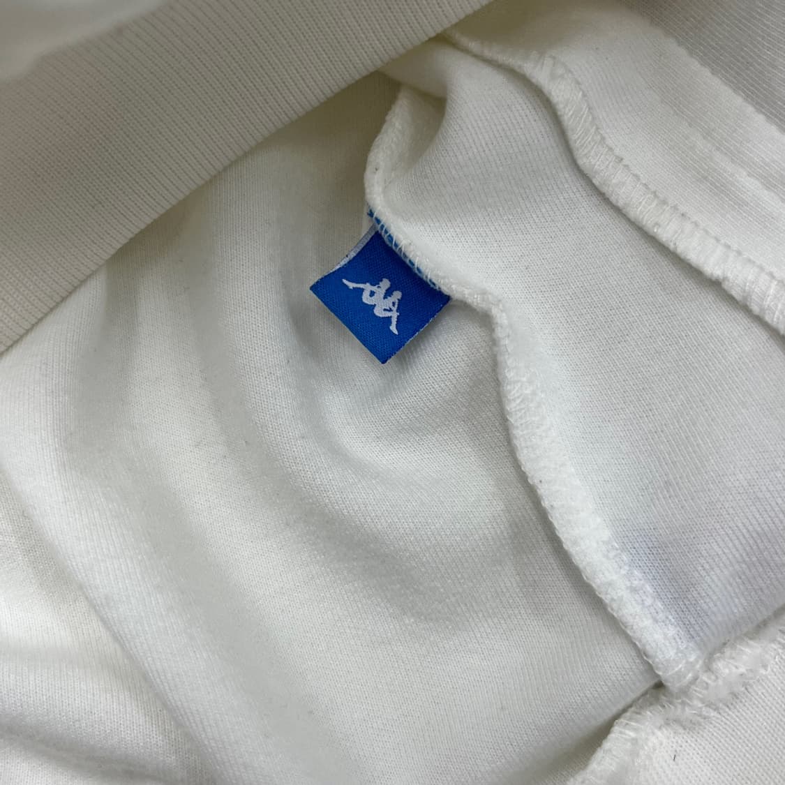 카파 센터로고 화이트 트략탑 S 상품이미지6