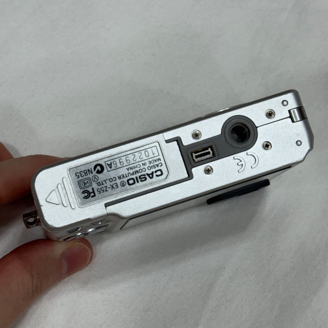 작례⭕️ 카시오 엑슬림 Casio Exilim EX-Z55 실버 디카 상품이미지5