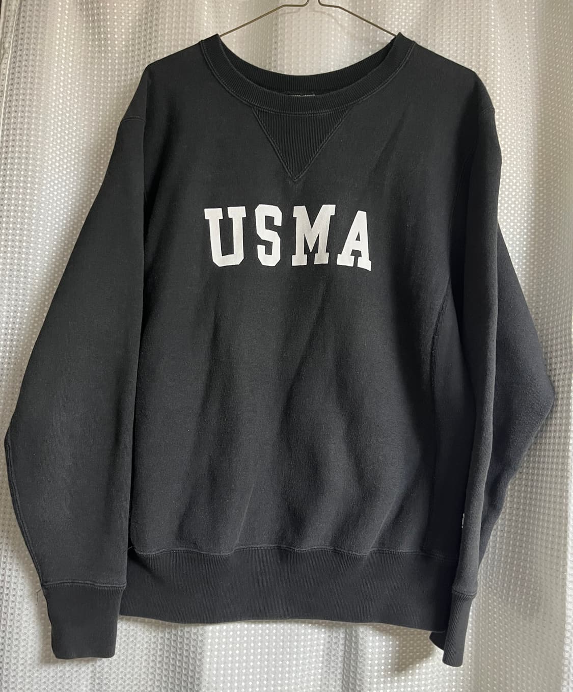 챔피온 리버스위브 제팬 밀리터리 USMA  스웻 맨투맨 상품이미지2