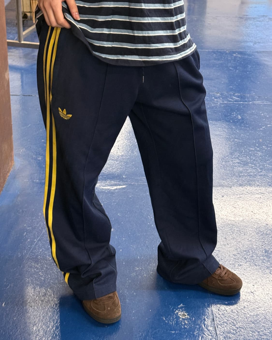 Adidas 아디다스 옐로우 베켄바우어 트랙팬츠 상품이미지1