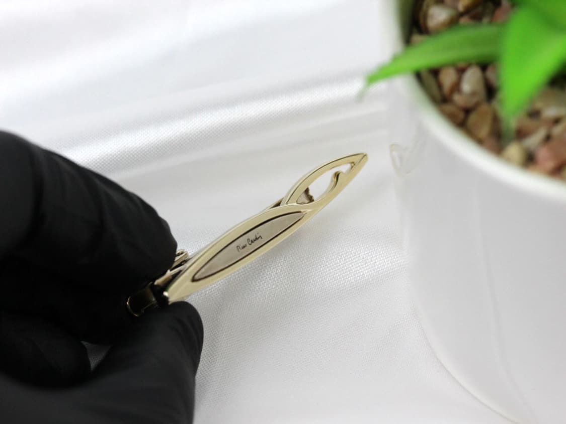 피에르가르뎅 A+등급 5.5cm 남자 명품 넥타이핀 빈티지 상품이미지4