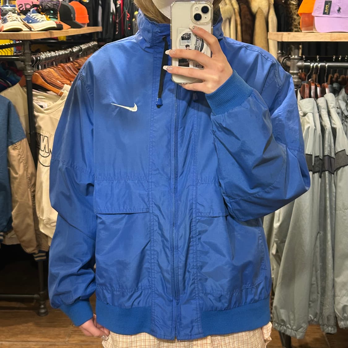 [HI] 나이키 바람막이 블루  상품이미지2