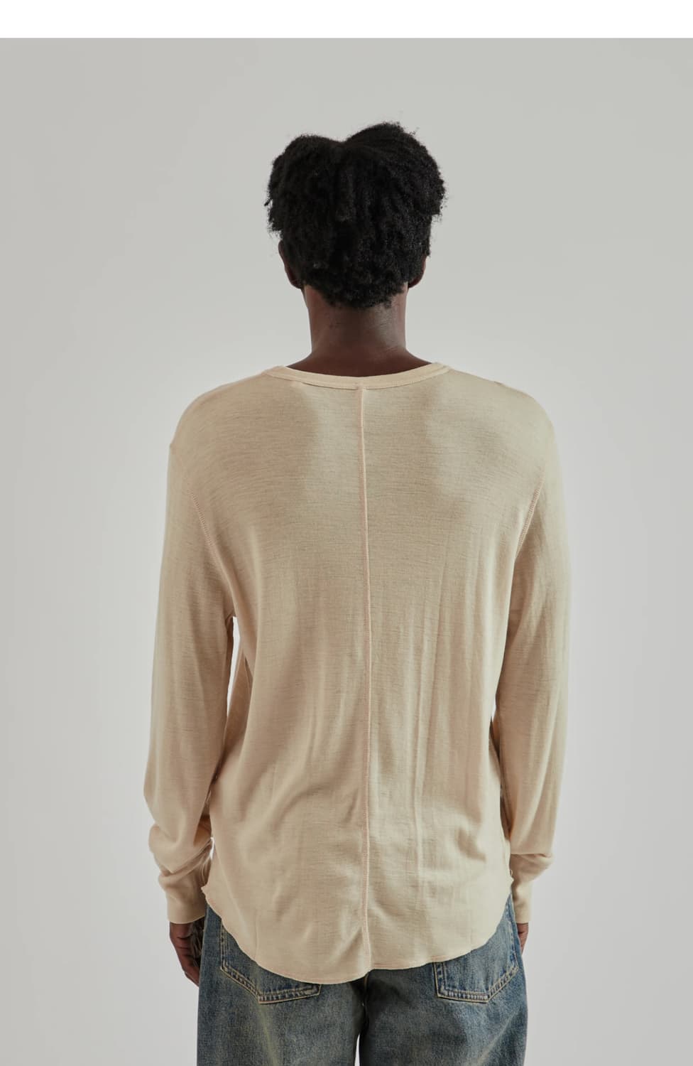 선플라워 wool tee 니트 롱슬리브 m사이즈 상품이미지2