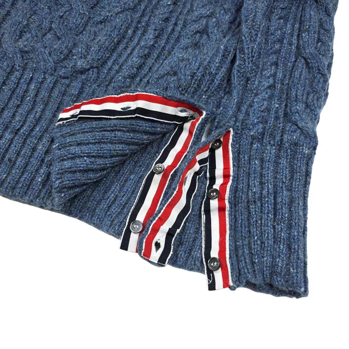 톰브라운 4바 모헤어 아란 케이블 니트 상품이미지4