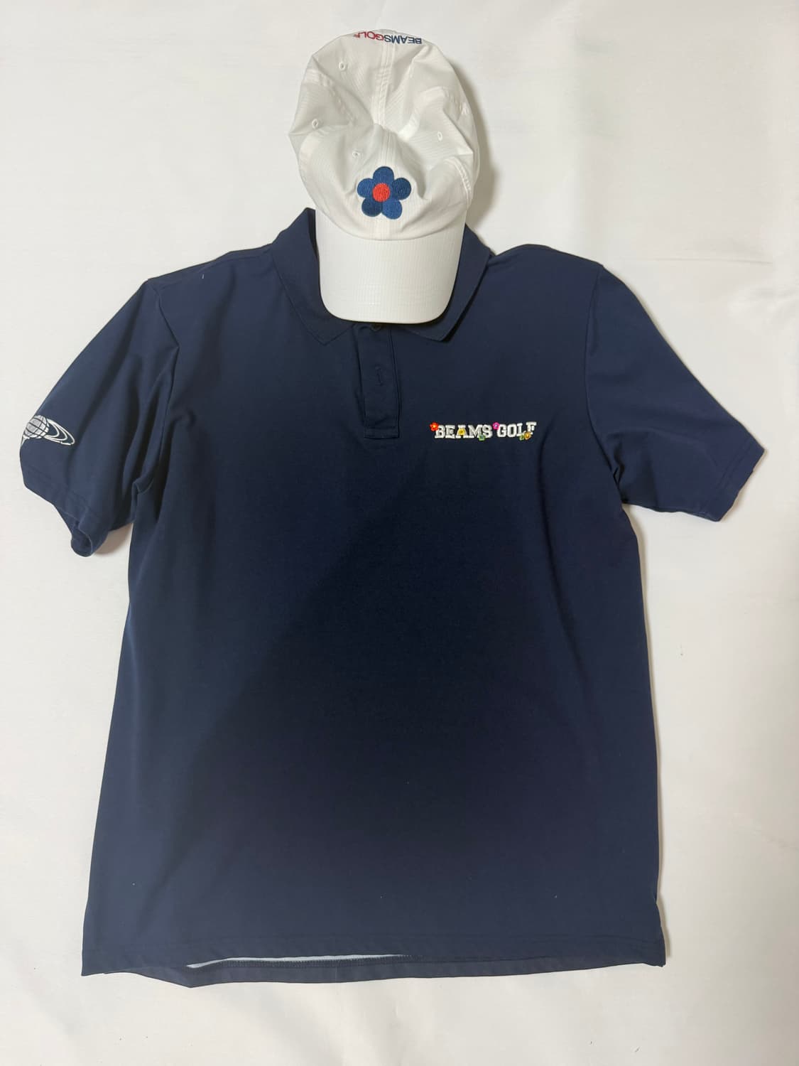 [풀세트] 빔스 골프 X All Good Flowers 콜라보 3종 상품이미지1