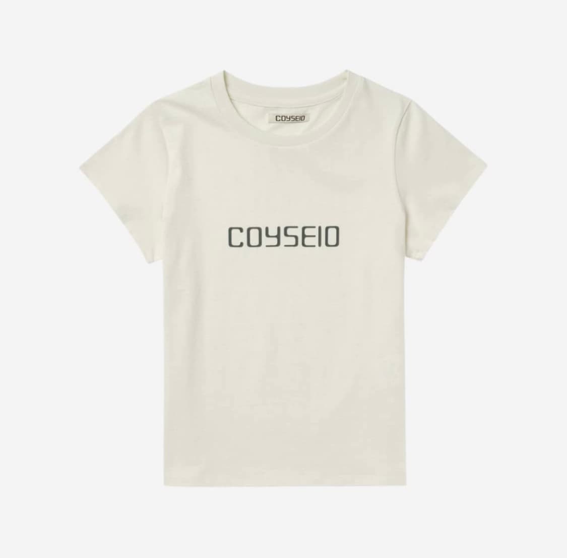 코이세이오 로고 티셔츠 coyseio logo t-shirt lemon 상품이미지1