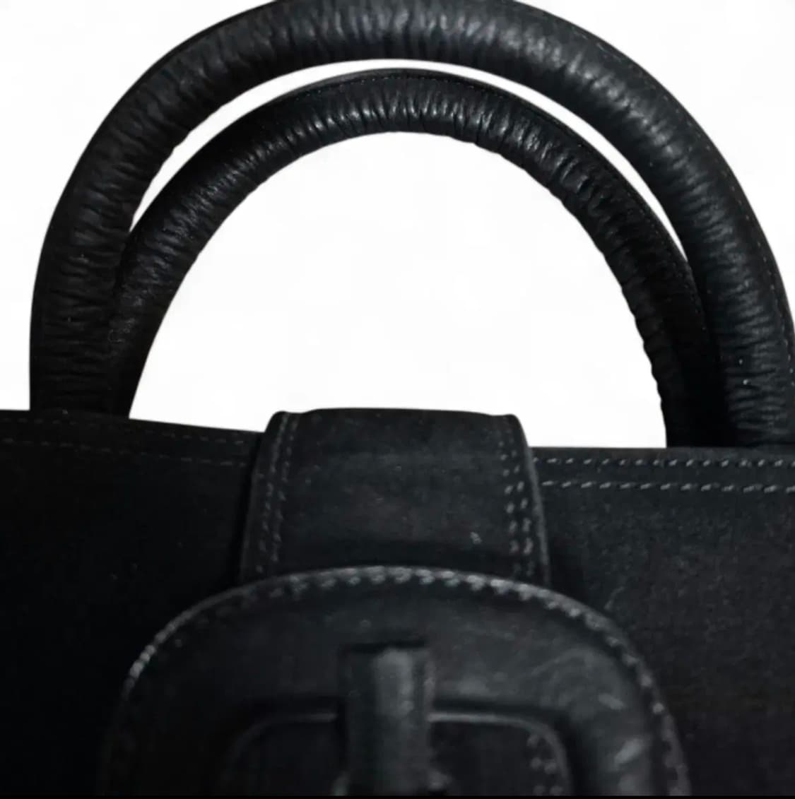 장폴고티에 스웨이드 벨티드 핸드백 상품이미지7