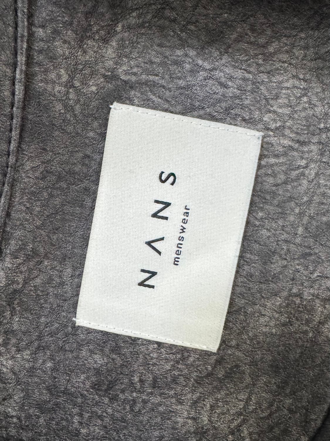 NANS 레더 자켓 M 상품이미지3