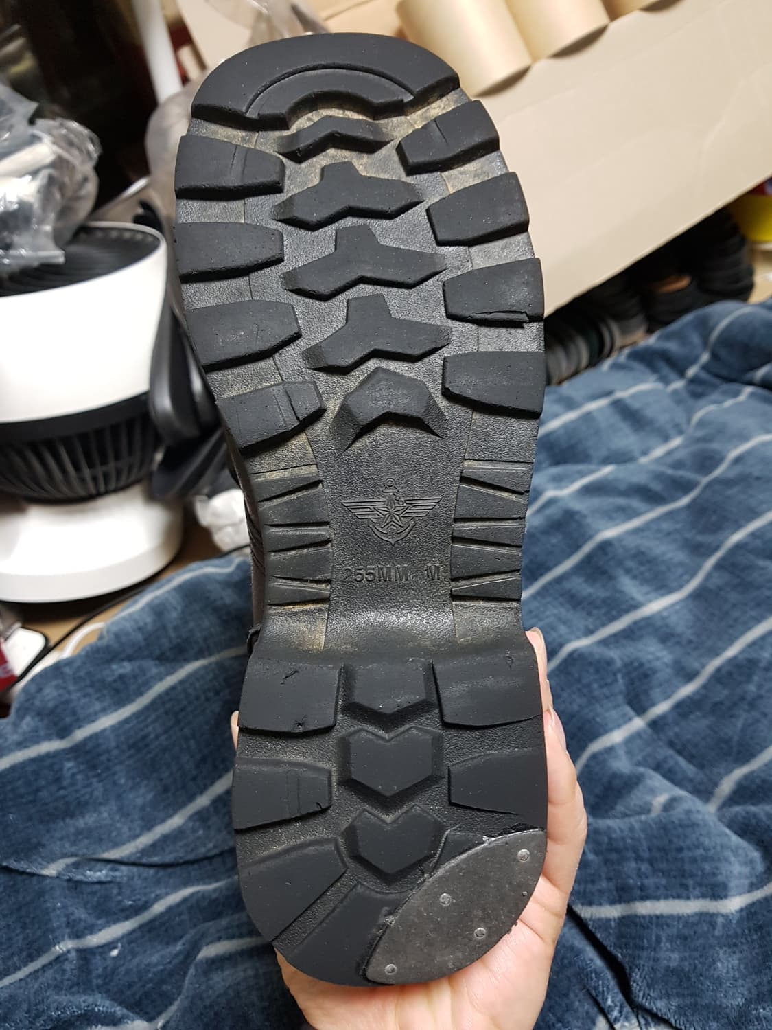 트렉스타 접착화 전투화 군화 255M 판매 상품이미지4