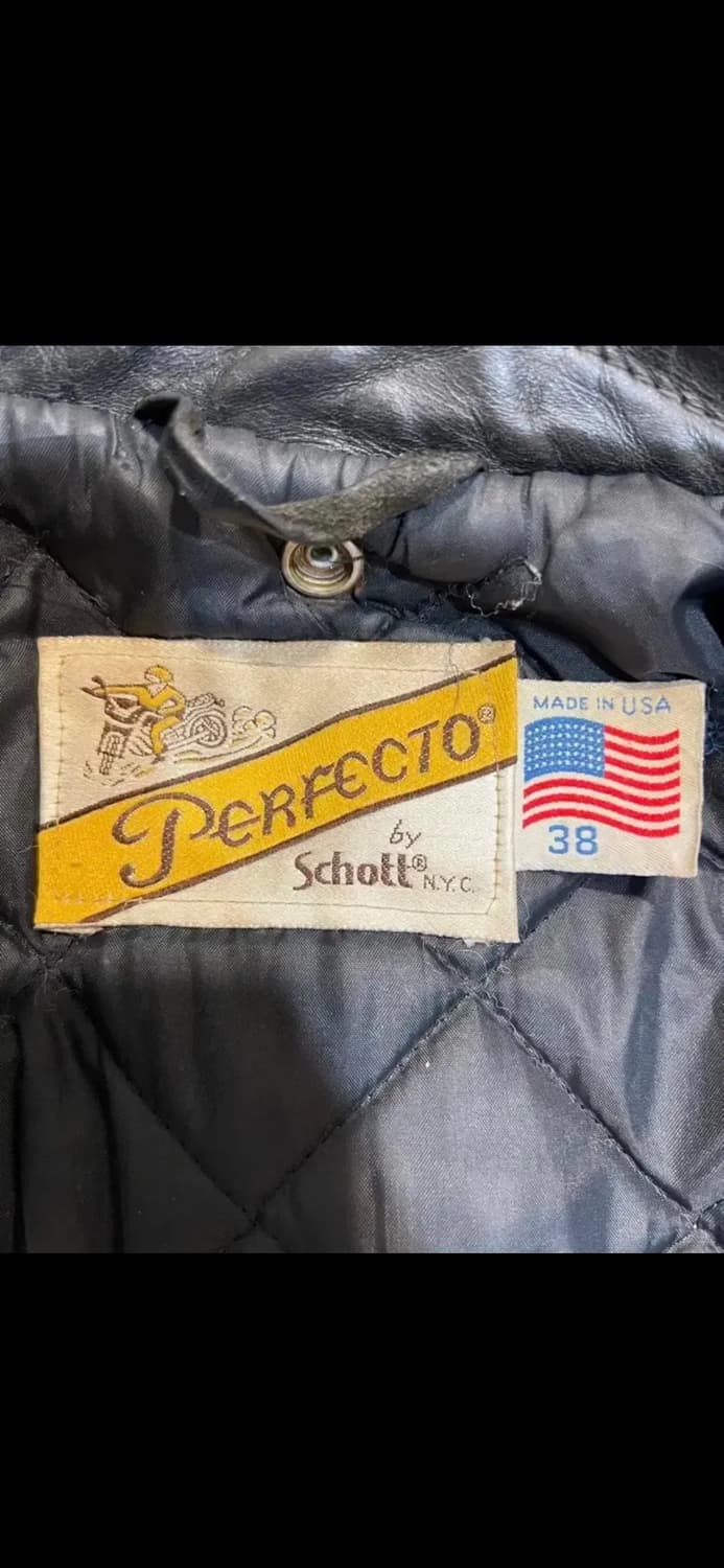 schott 쇼트 퍼펙토 라이더 자켓 38 상품이미지5