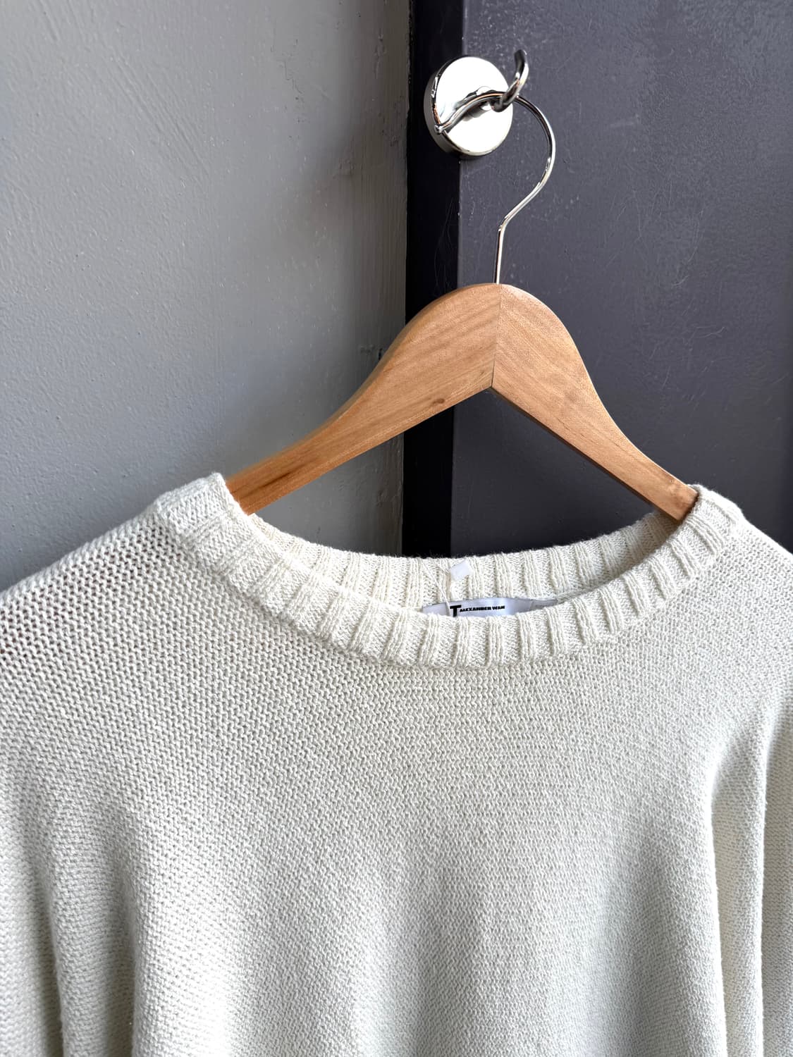 M/ 알렉산더왕 와플직조 가오리 니트 상품이미지3