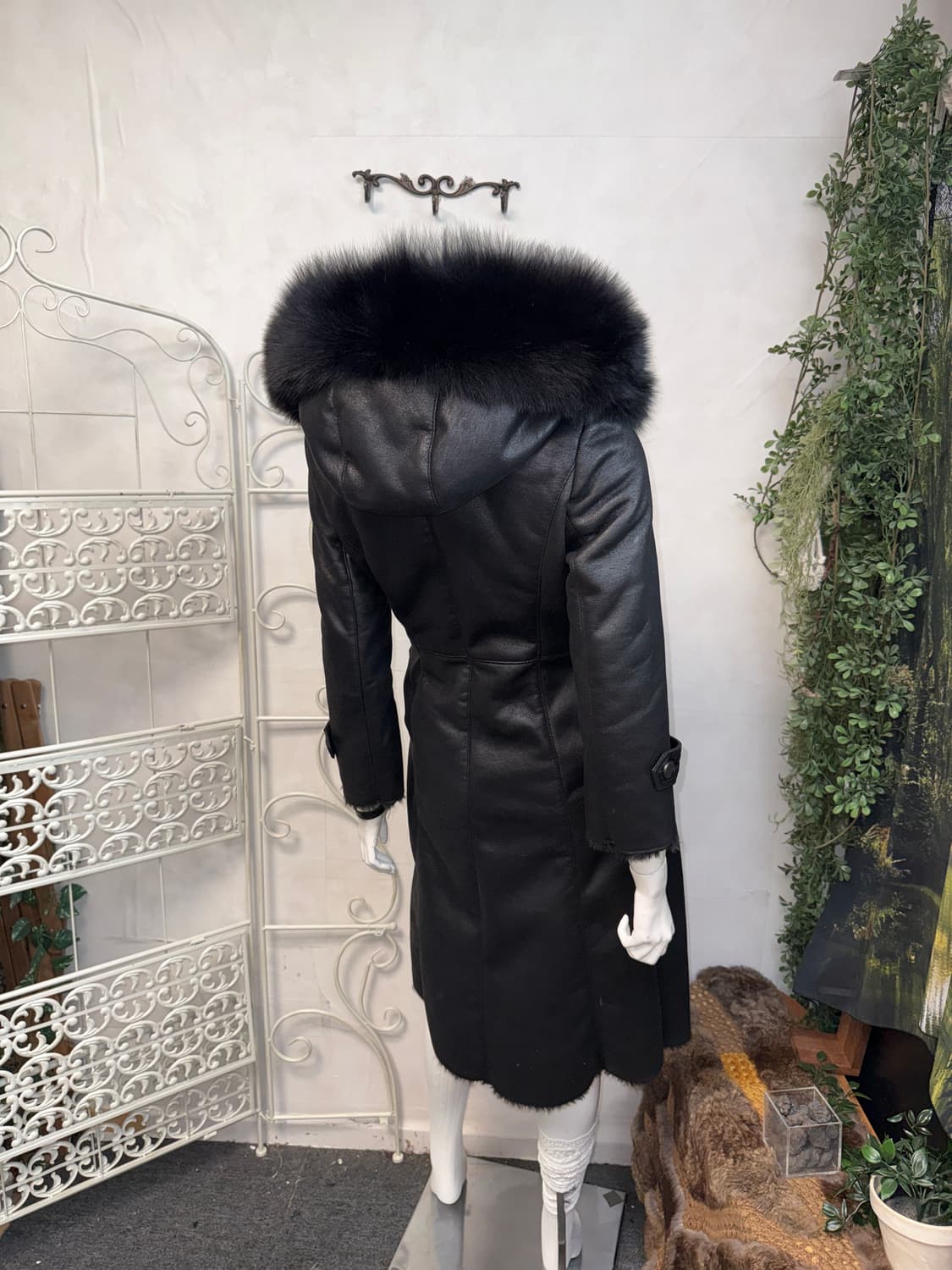 Egoist SAGA fox fur maxi hood mustang  상품이미지7