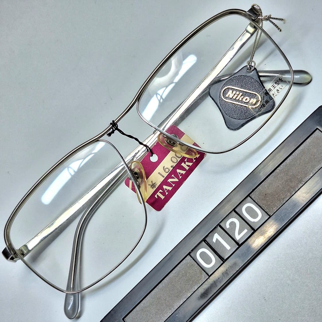 80s 일본 빈티지 데드스톡 미사용/니콘 FB911 안경테 54mm 상품이미지1