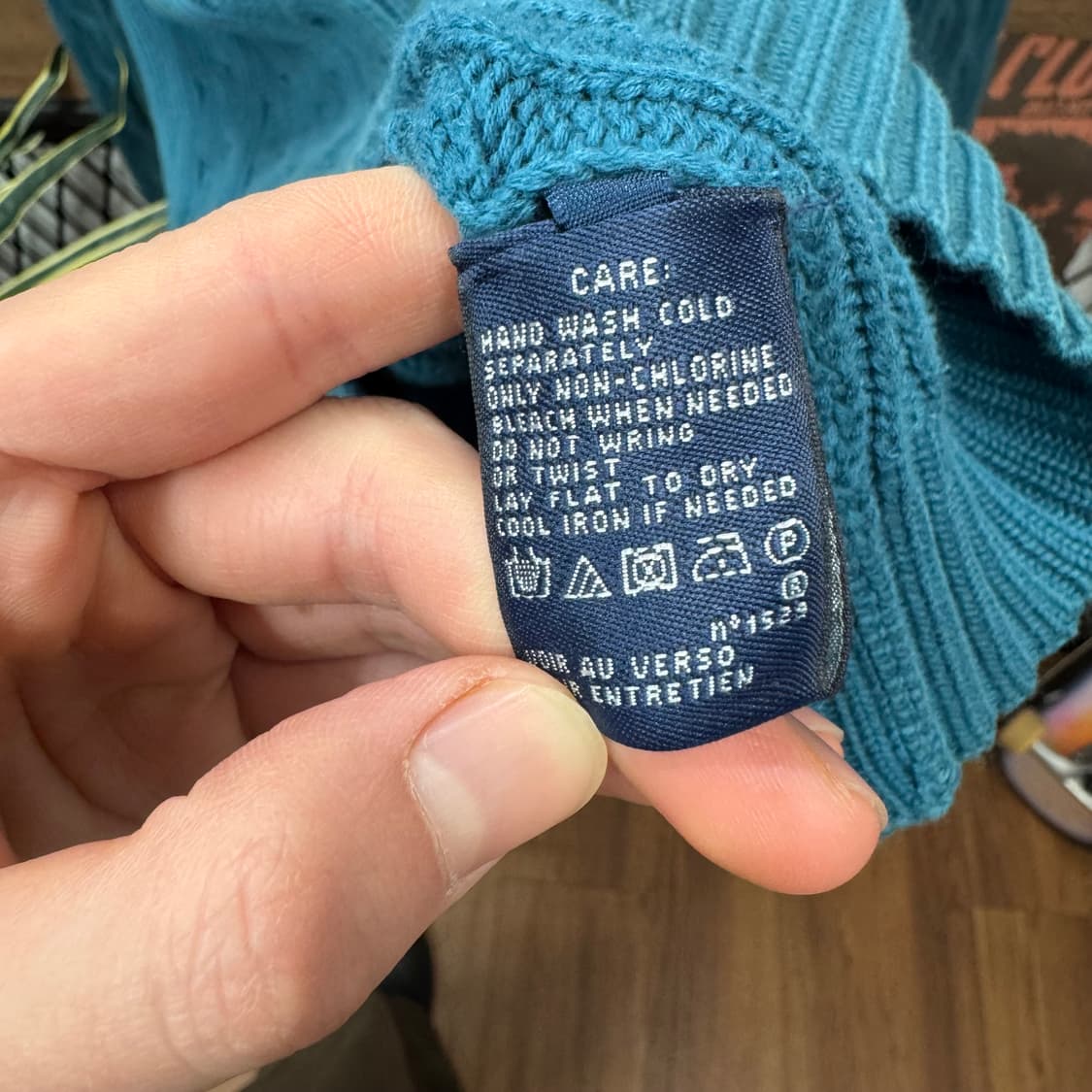 폴로 랄프로렌 케이블 니트 핑크 포니 포인트 블루그린 상품이미지6