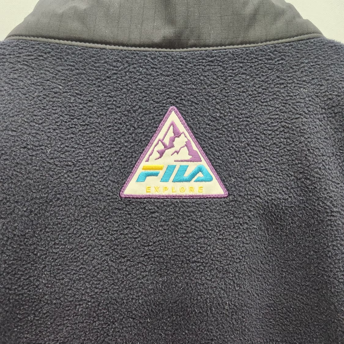 휠라 FILA 후리스 스트링 반집업 L(XL) 상품이미지5