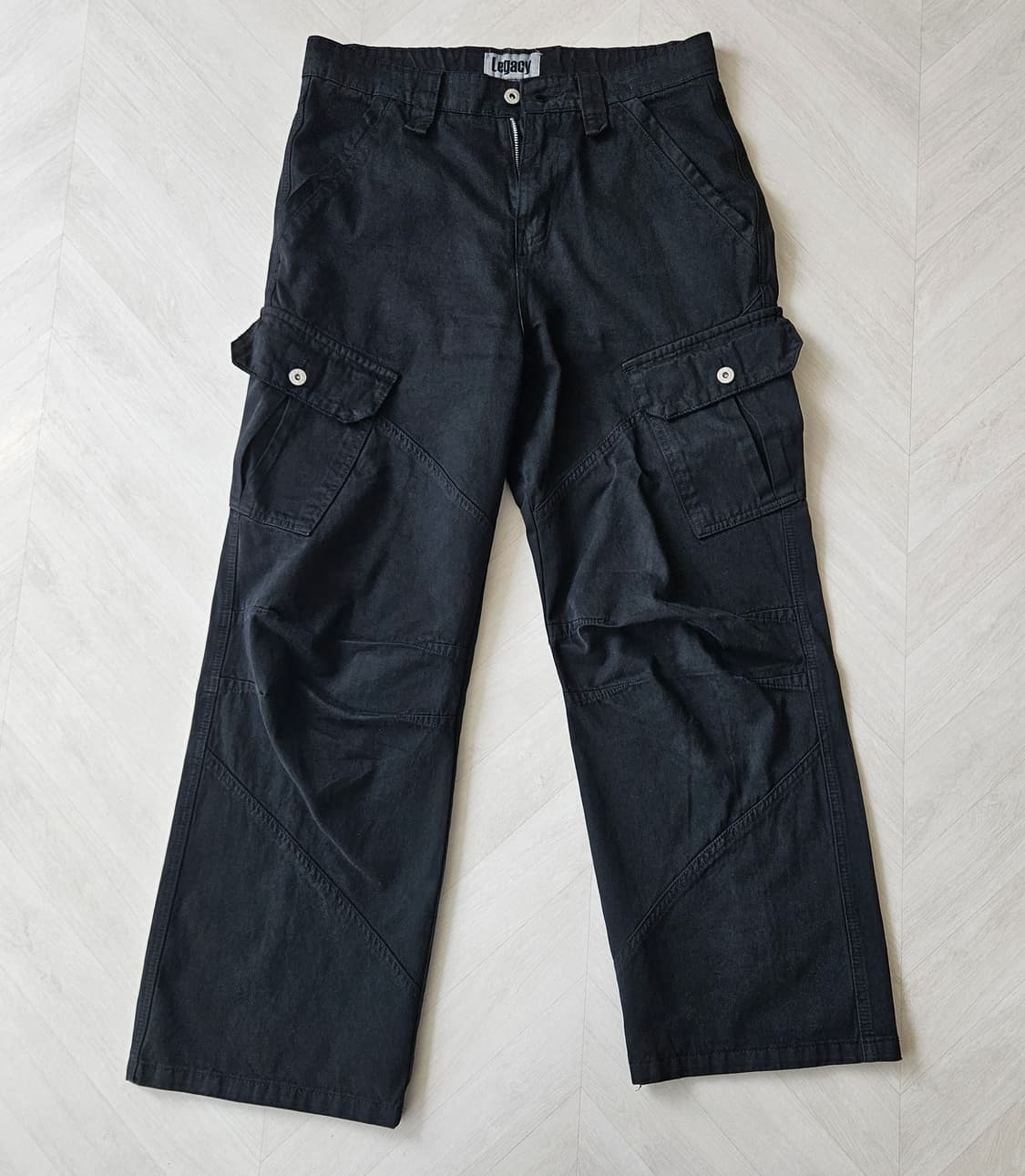 Legacy 빈티지 카고 팬츠 블랙 상품이미지1