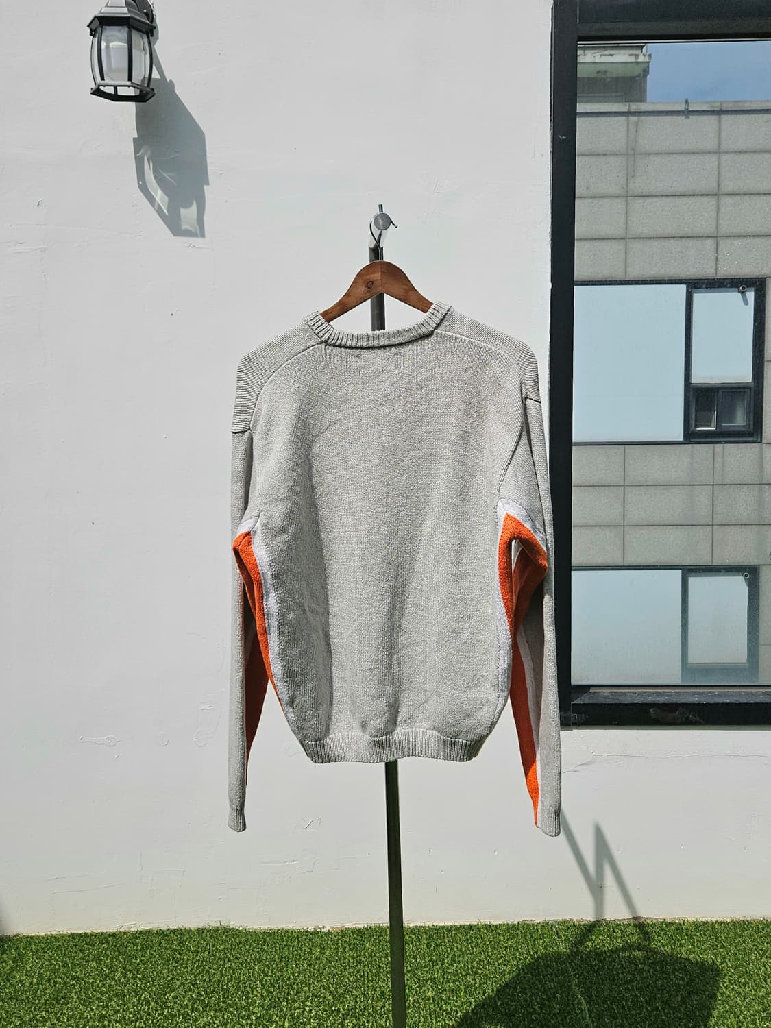 스투시 콘트라스트 크루넥 헤더 상품이미지2