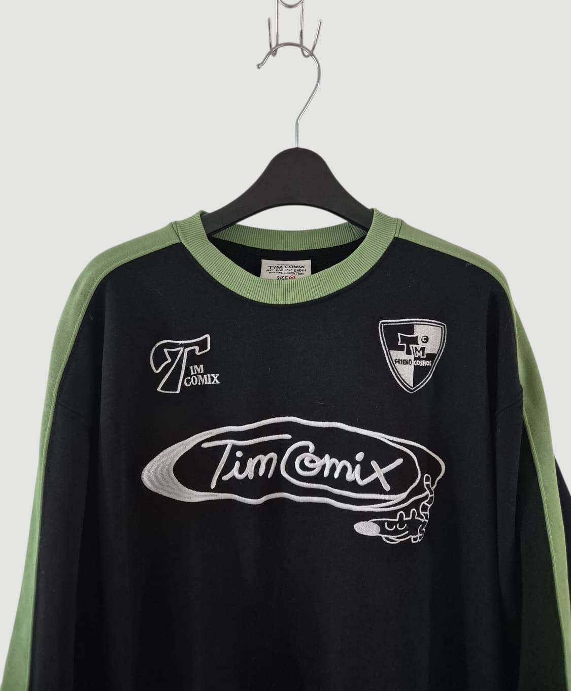 [100~105]팀코믹스 맨투맨 오버핏 상품이미지2