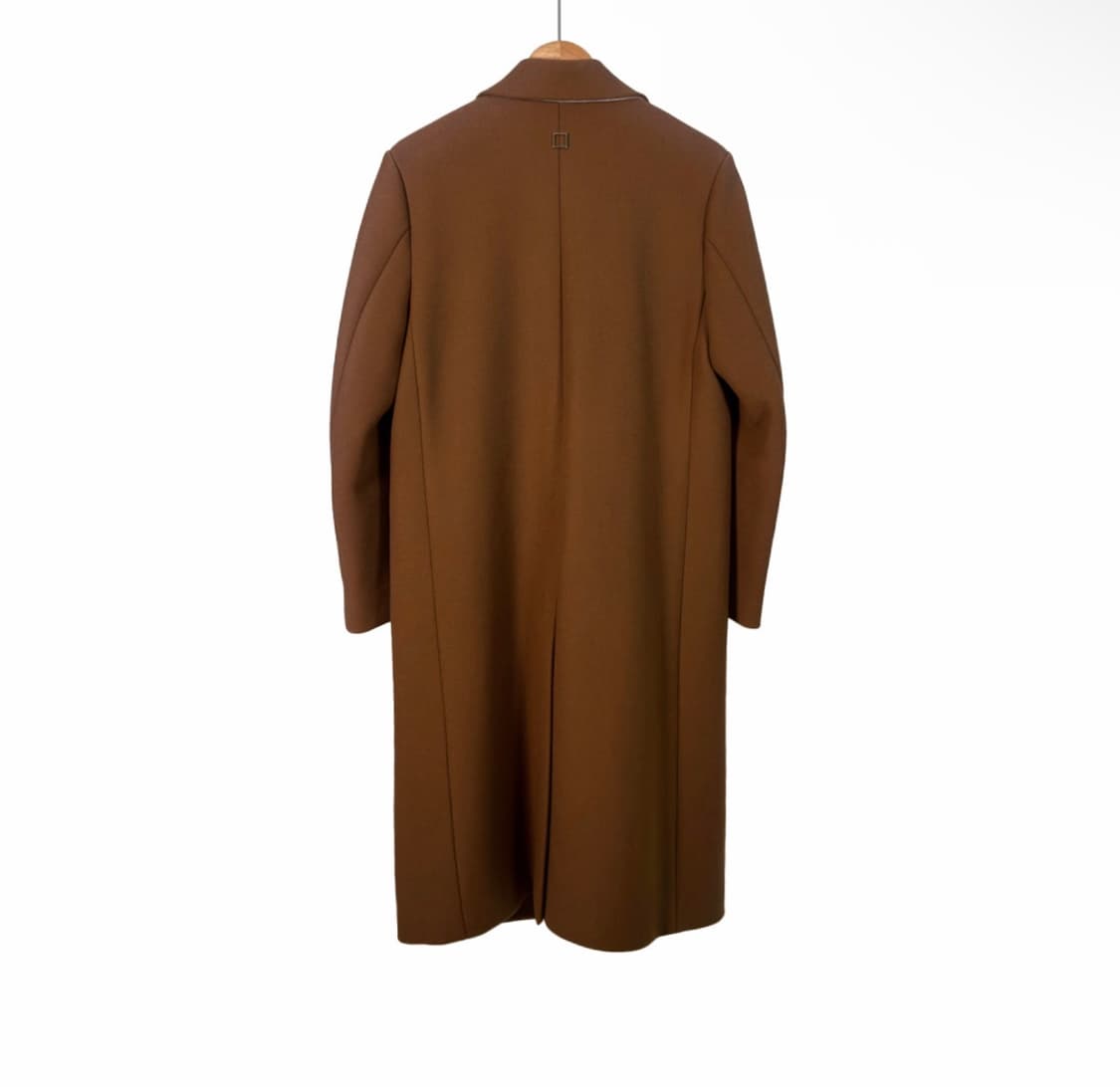 [46] 우영미 남성 싱글 울 캐시미어 롱 코트 카멜 상품이미지2