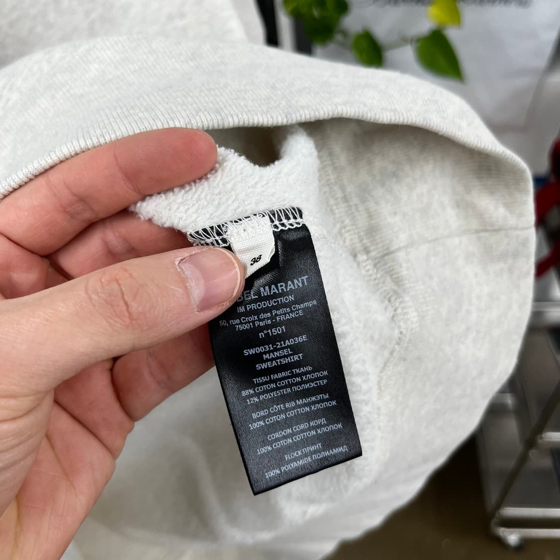 이자벨마랑 만셀 스웻 후드 38  상품이미지4