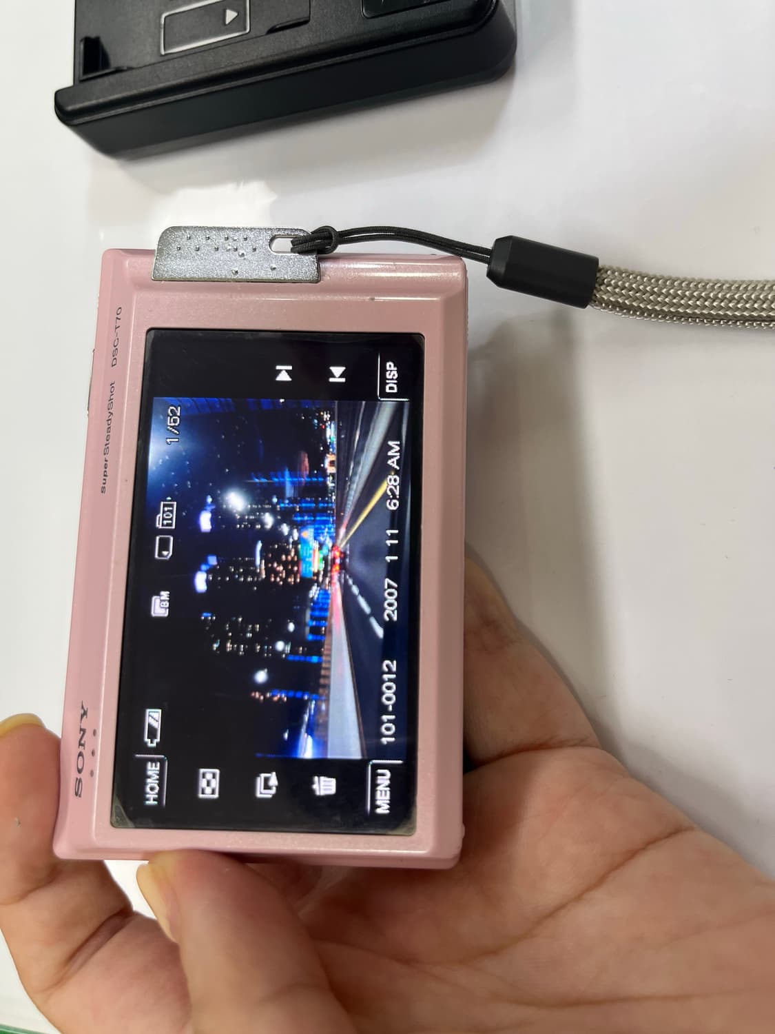 소니 Cyber-shot DSC-T70 핑크색 상품이미지4