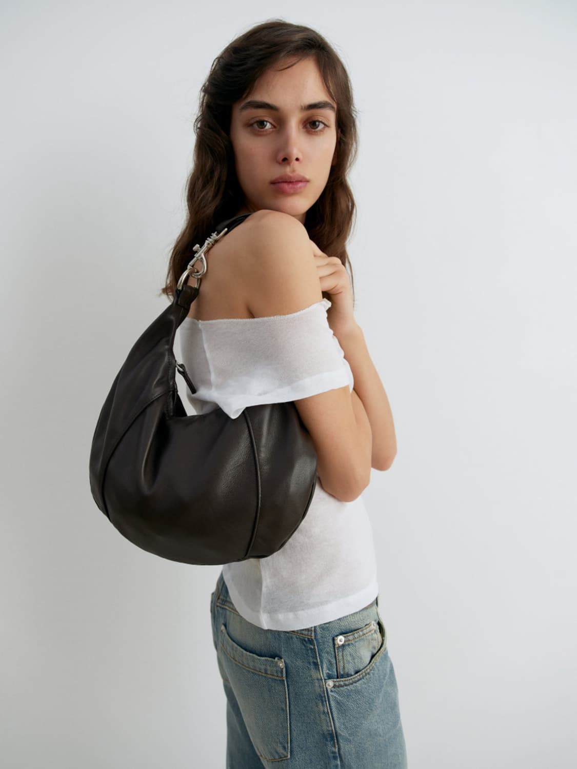 기마구아스 Mini Paula 미니 파울라 백/브라운 상품이미지2