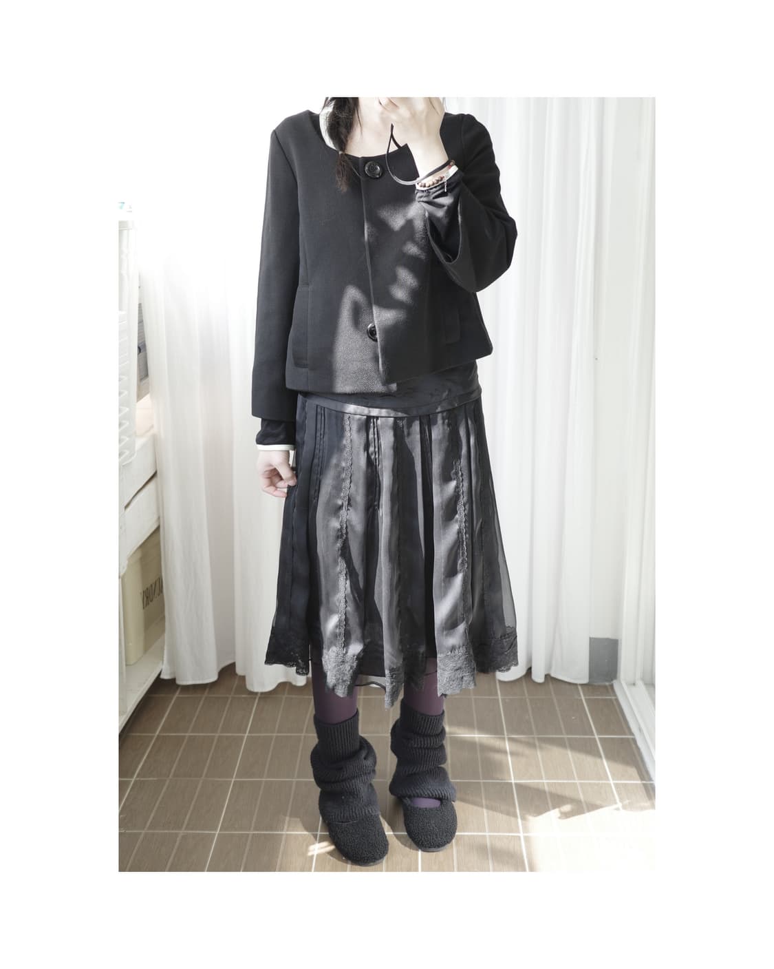 Pour lafrime balck jacket 상품이미지2