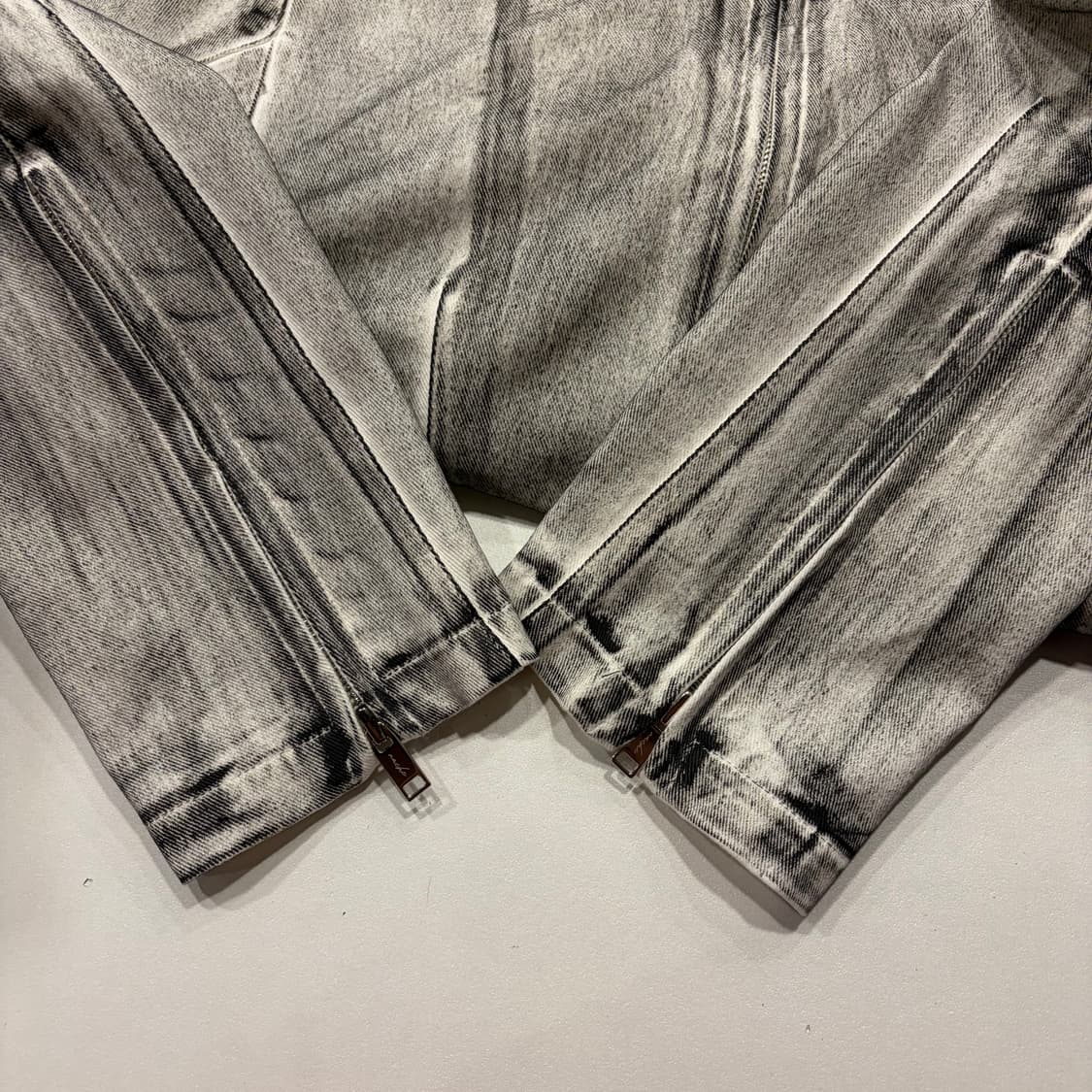 [2] NACHE 나체 x 진영 콜라보 워싱 데님 자켓 D76 상품이미지6