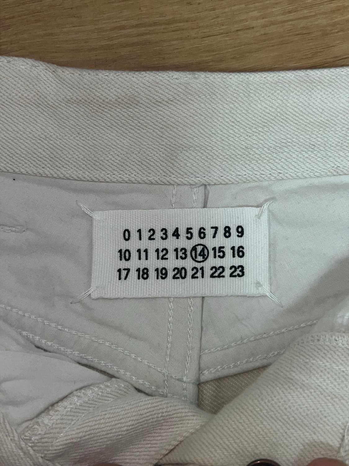 Martin Margiela white Jean 상품이미지4