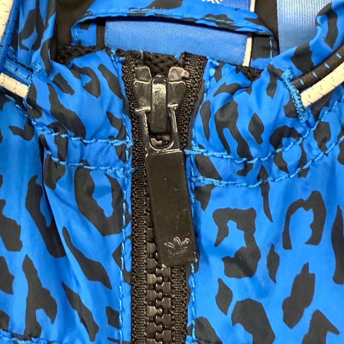 아디다스 블루 레오파드 호피 바람막이 95 상품이미지8